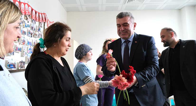 Başkan Sıbıç her yerde