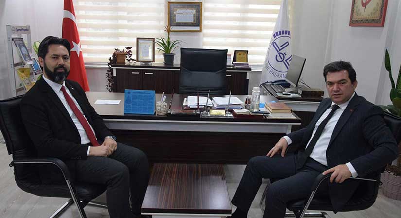 Espiye Kaymakamı İlçe Müftüsünü Ziyaret Etti