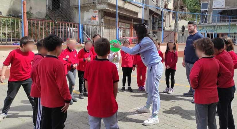 Eğlenceli bir gün yaşattılar