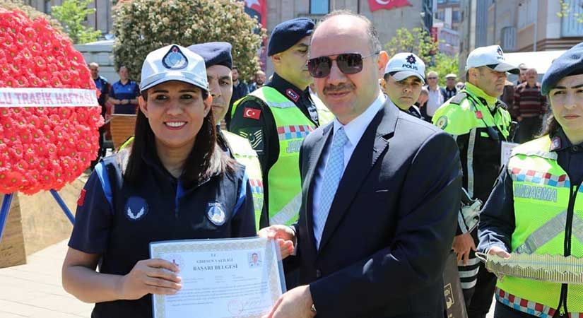 Trafik Haftasında güzel görüntüler yaşandı