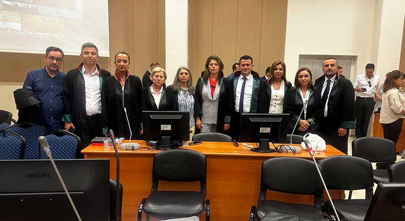 Giresun Barosu Tahir Elçi’nin Duruşmasında