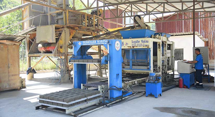 Belediye konkasör tesisleri üretim kapasitesini artırdı