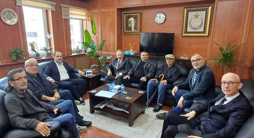 DUMED heyeti Başsavcı Akkiraz’ın konuğuydu