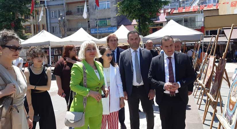 Görele Güzel Sanatlar Fakültesi’nden muhteşem sergi