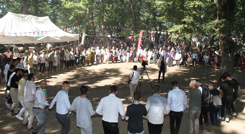 Ak Fırat Piknik Alanı’nda renkli görüntüler