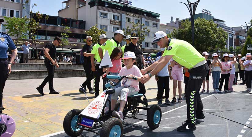 Trafik bilinci için eğitim çalışmaları