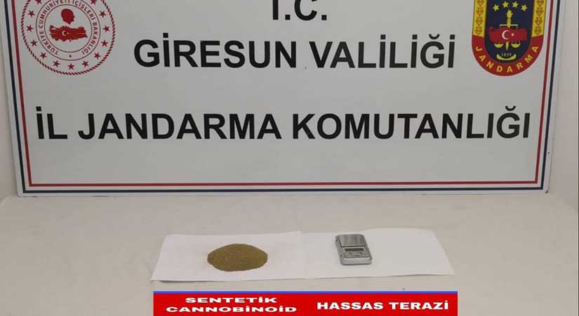 Bulancak’ta Uyuşturucu Operasyonu