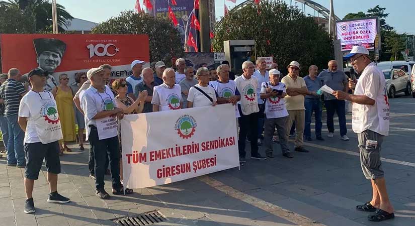 Tüm emeklilerin talebi: gerçek zam ve adalet