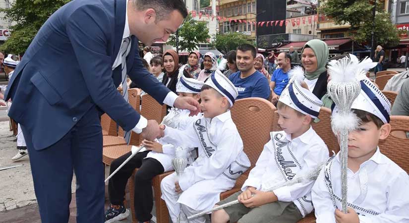 Görele Belediyesi’nden coşkulu sünnet şöleni