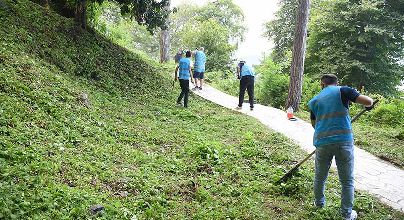 Kale’de geniş kapsamlı temizlik çalışması yapıldı