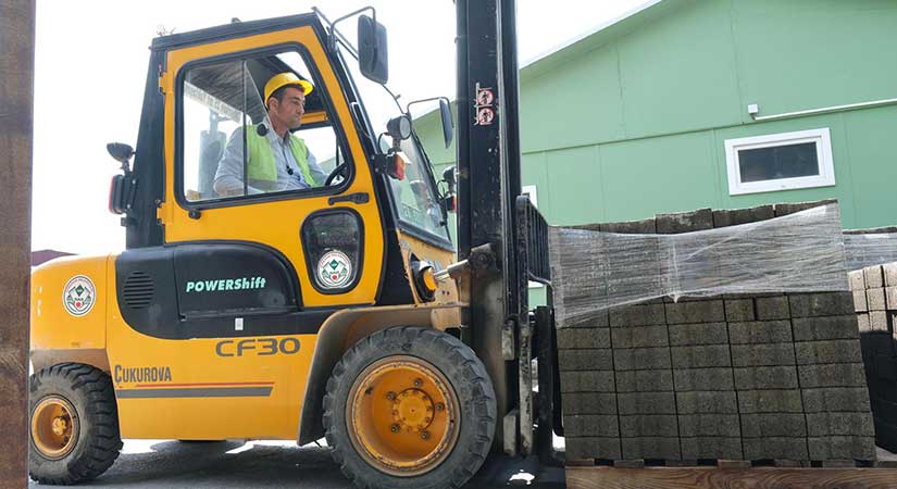 Giresun Belediyesi konkasör tesislerinde üretim artıyor