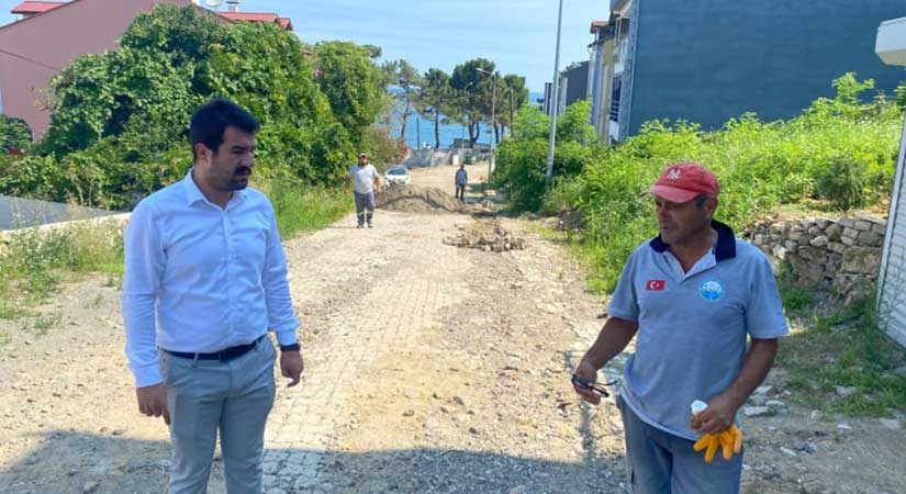 Piraziz Belediyesi, yol bakım ve onarımına hız verdi