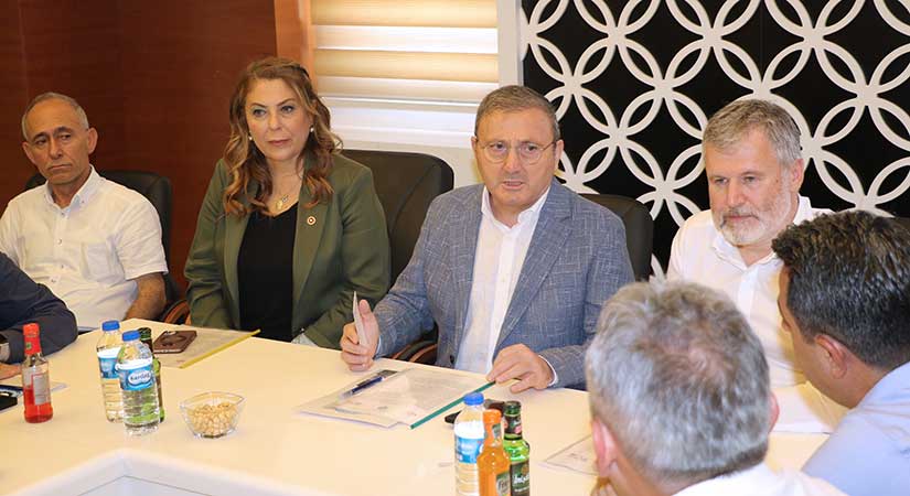 Cumhuriyet Halk Partisi heyetine fındık brifingi