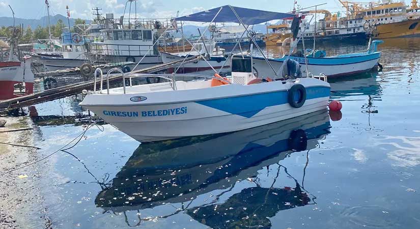 Giresun Belediyesi itfaiyesine önemli destek