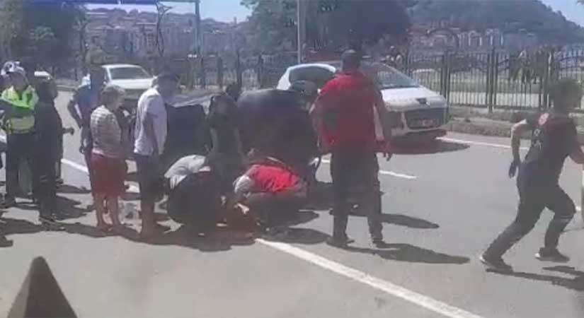 Gemiler Çekeği mahallesinde kaza