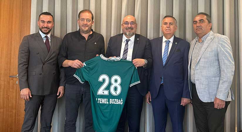 Başkanı Eltuğral’dan TFF’de anlamlı ziyaret