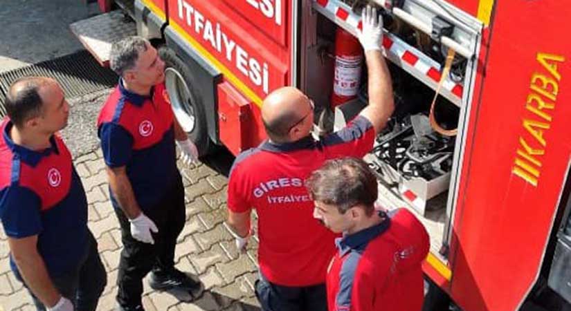 Ekipmanların düzenli kontrolü ve bakımı yapılıyor