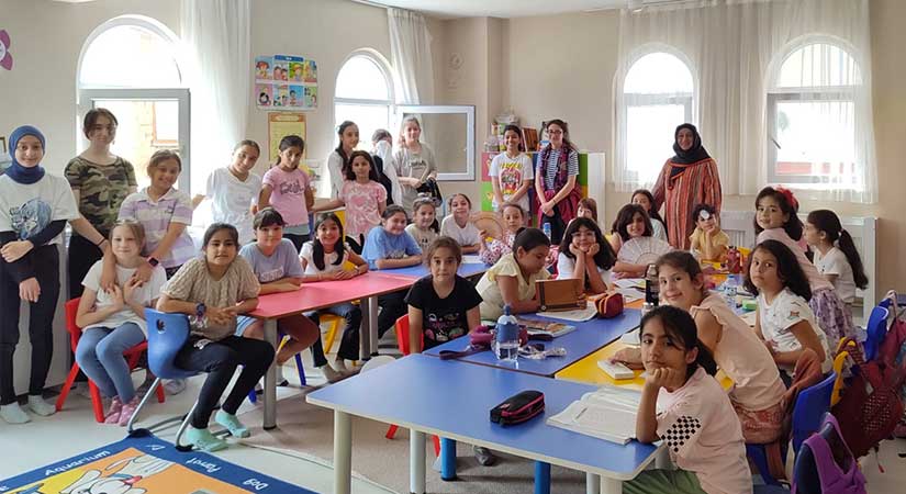 Yaz Kur’an kursu öğrencilerine seminer