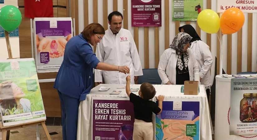 GEAH’ın, halk sağlığı standı büyük ilgi gördü