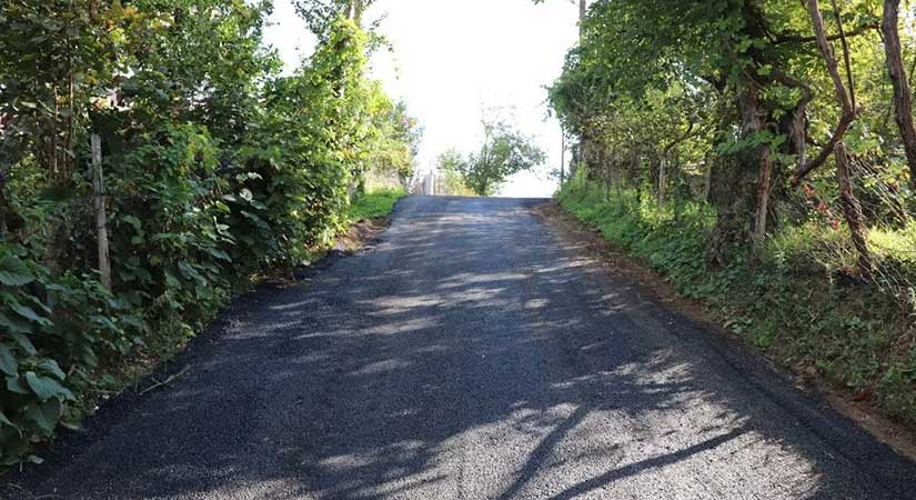 Piraziz’de yol çalışmaları tüm hızıyla devam ediyor!