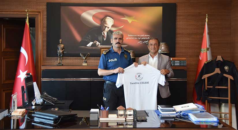Giresun Maraton Kulübü’nden Çelebi’ye ziyaret