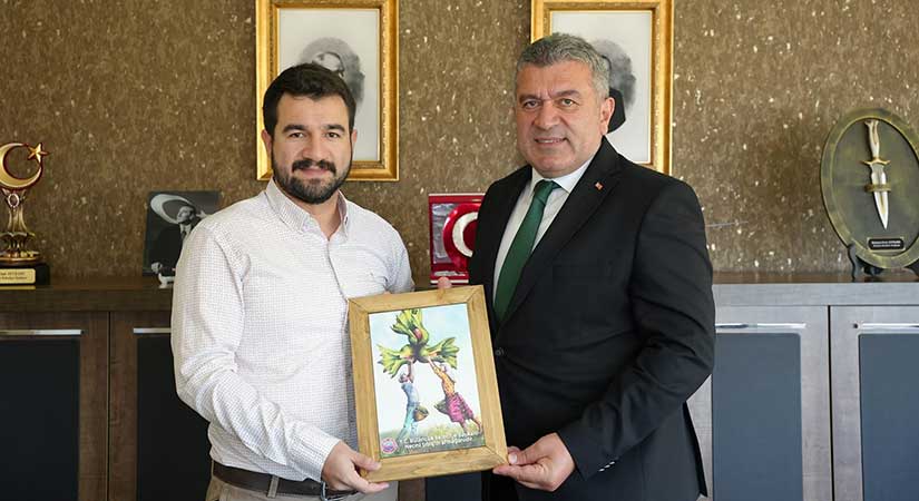 Başkan Sıbıç’tan, Başkan Ayyıldız’a ziyaret