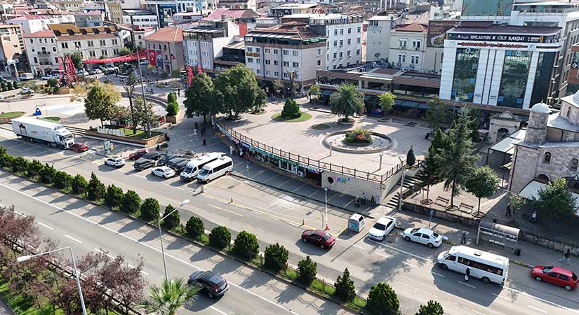 Giresun’da tur otobüsü park sorunu çözüldü