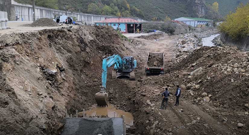 Dereli’de Aksu Deresi için yeni düzenleme başladı