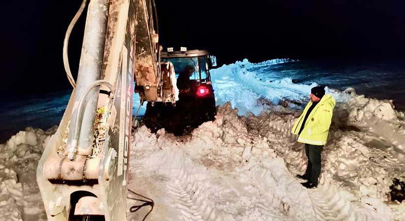 Teknecik Yaylası’nda kalanların imdadına ekipler yetişti