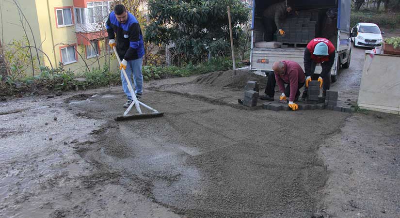 Hem alt hem de üstyapı çalışmaları sürüyor