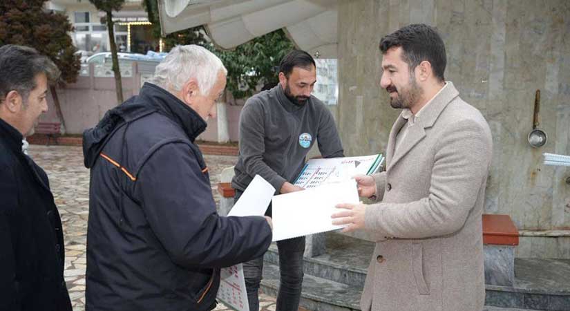 Başkan Ayyıldız’dan, halka takvim jesti