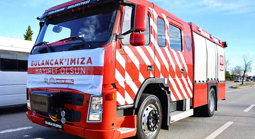 Bulancak’a, çok maksatlı itfaiye aracı