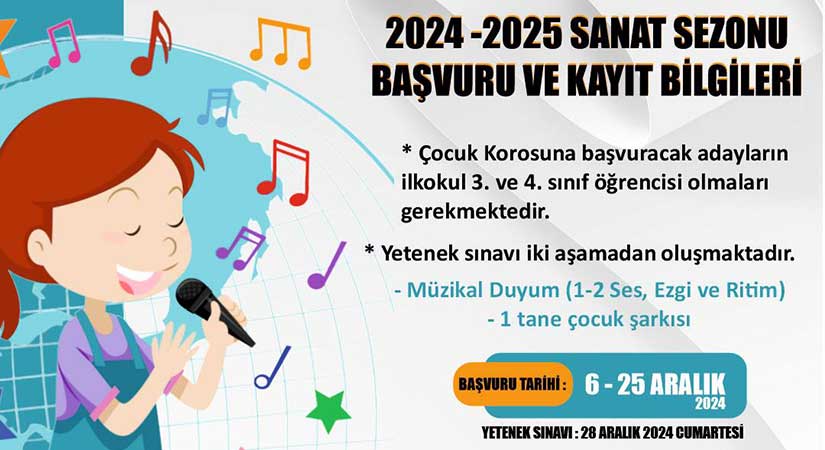 Çocuk korosu kuruluyor