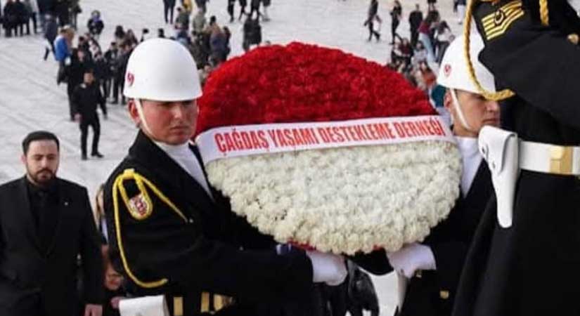 ÇYDD’li gençler, Ata’sına koştu