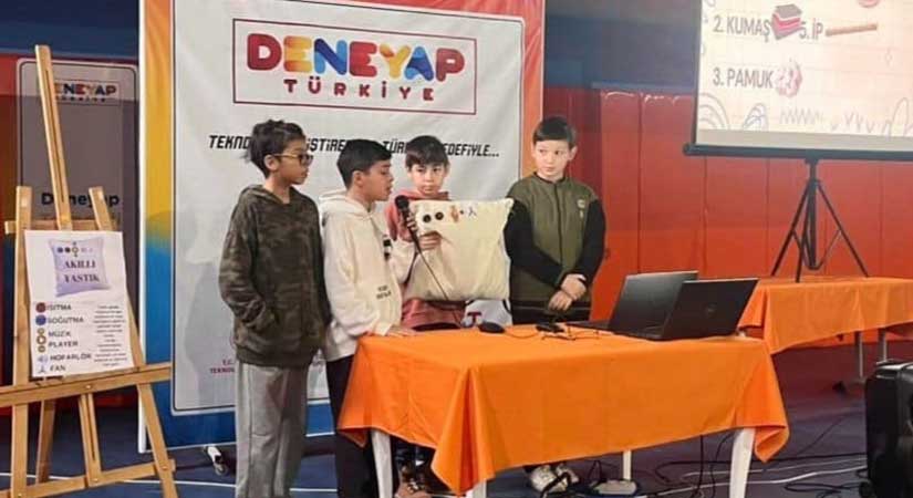 Becerilerini sergilediler