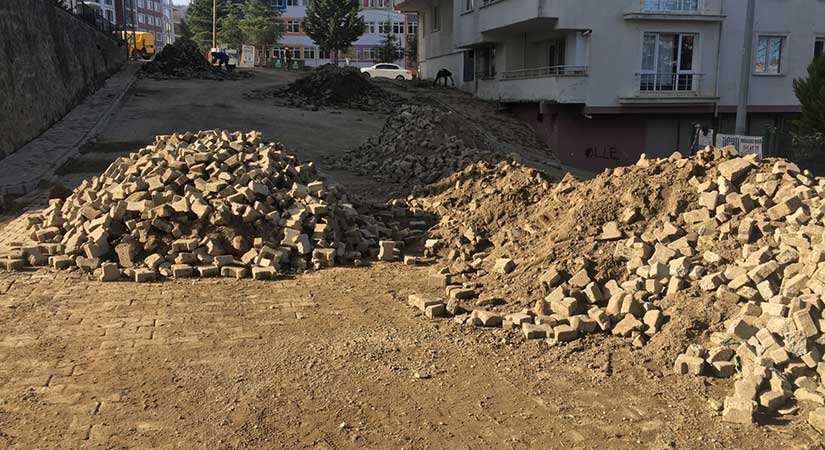 Espiye’de üst yapı çalışmaları devam ediyor