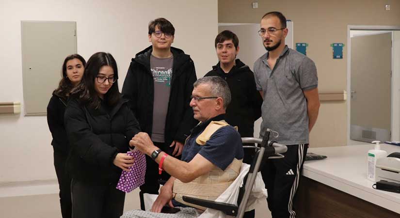 Duygu yüklü anlar yaşandı