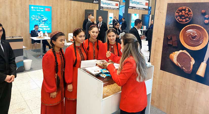Türk fındığına Aşkabat’ta yoğun ilgi