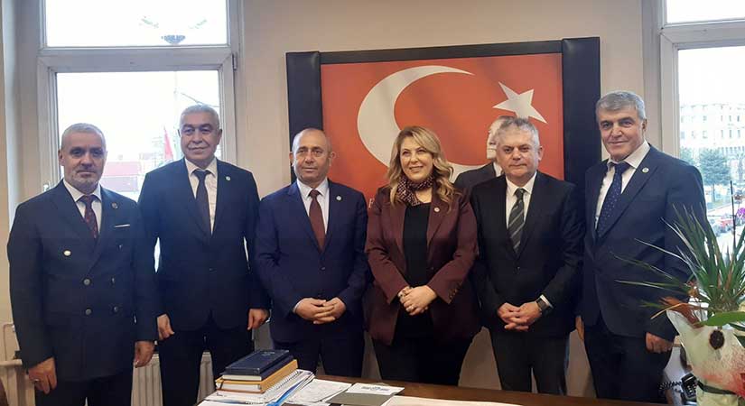 Milletvekili Gezmiş, GİRİB heyetiyle buluştu