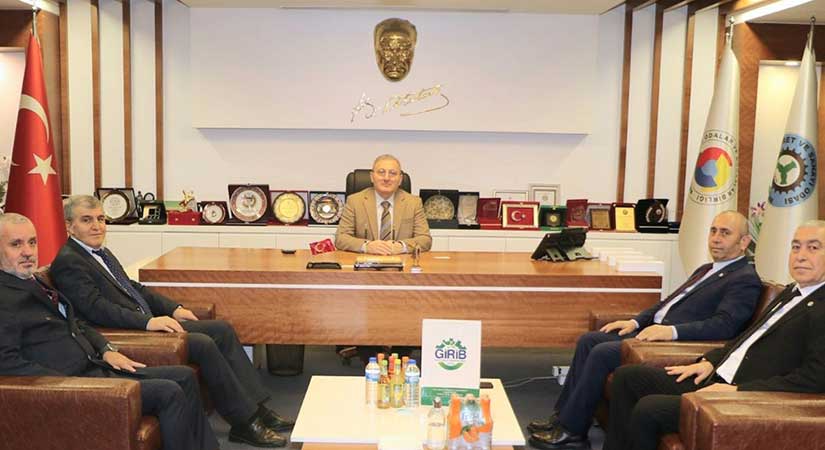 GİRİB heyetinden, GTSO’ya ziyaret