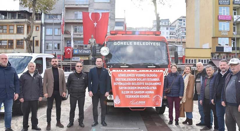Görele Belediyesi’nin araç filosu güçlendi