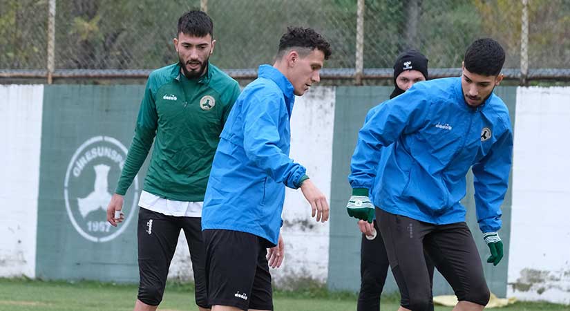 Giresunspor ilk yarıyı iyi bitirmek istiyor