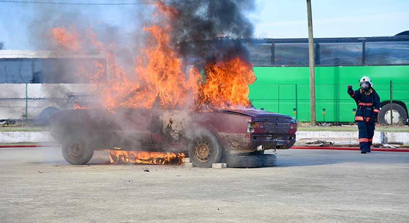 Giresun İtfaiyesi koordinesinde başarılı bir tatbikat daha!