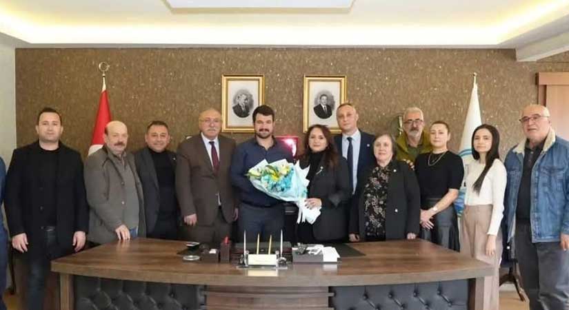 İyi  Parti heyetinden, Ayyıldız’a ziyaret