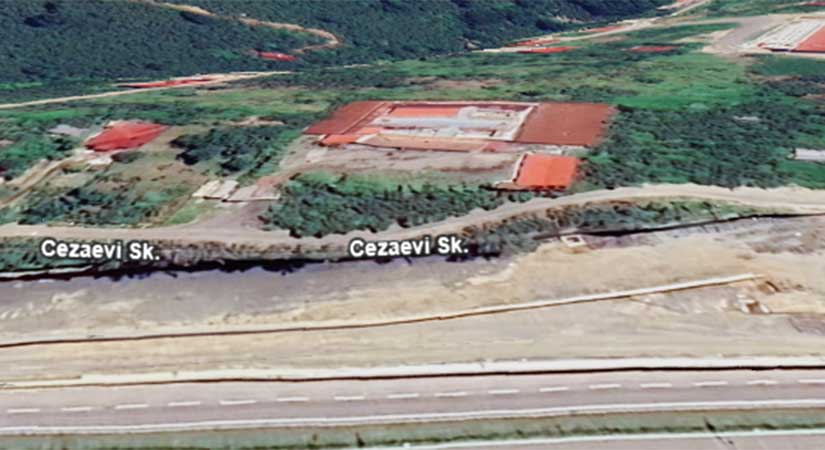 Keşap açık cezaevi ve arsası 19 milyon 750 bin TL