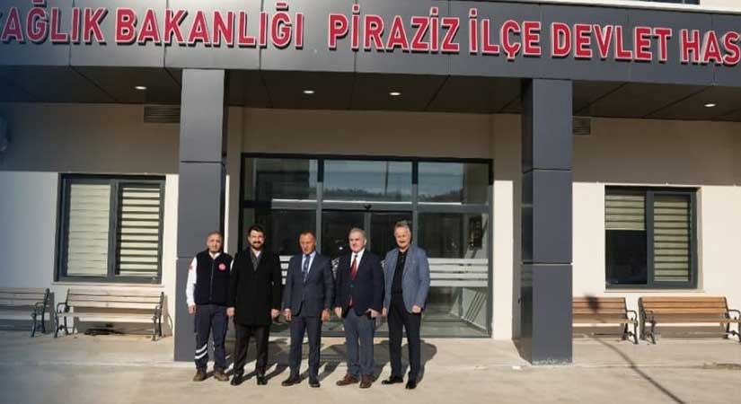 Piraziz’de sağlıkla ilgili güzel gelişmeler