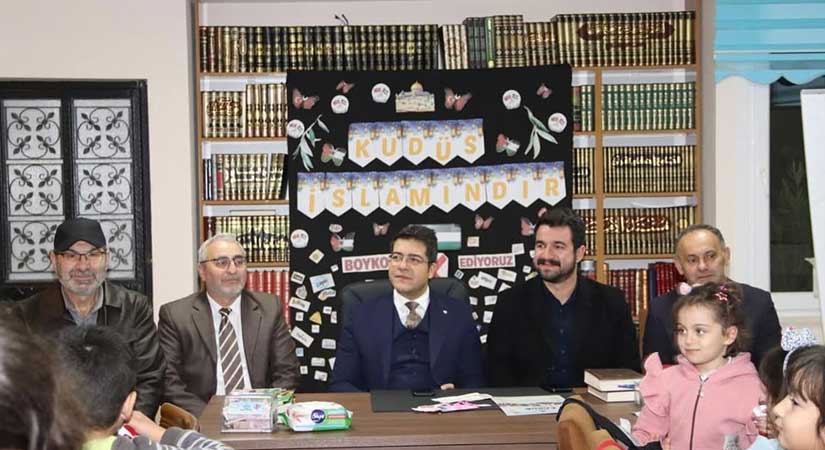 Piraziz’de Kuran Kursu Öğrencilerine Ziyaret