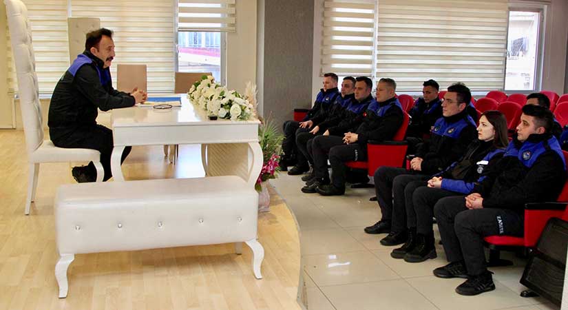 Zabıta Müdürlüğü hizmet içi eğitim düzenledi