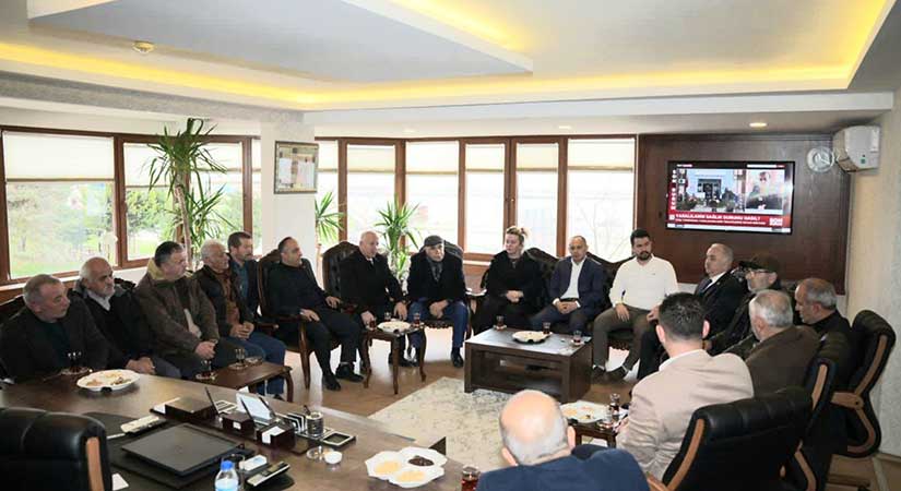 Milletvekili Temür’den, Piraziz Belediyesi’ne ziyaret