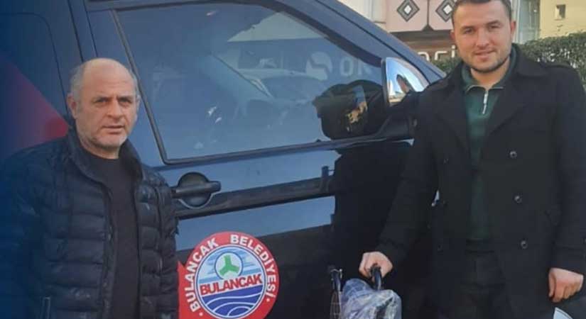 Hayırsever İş insanı Ekşi’den, Bulancak Engeliler derneğine destek!